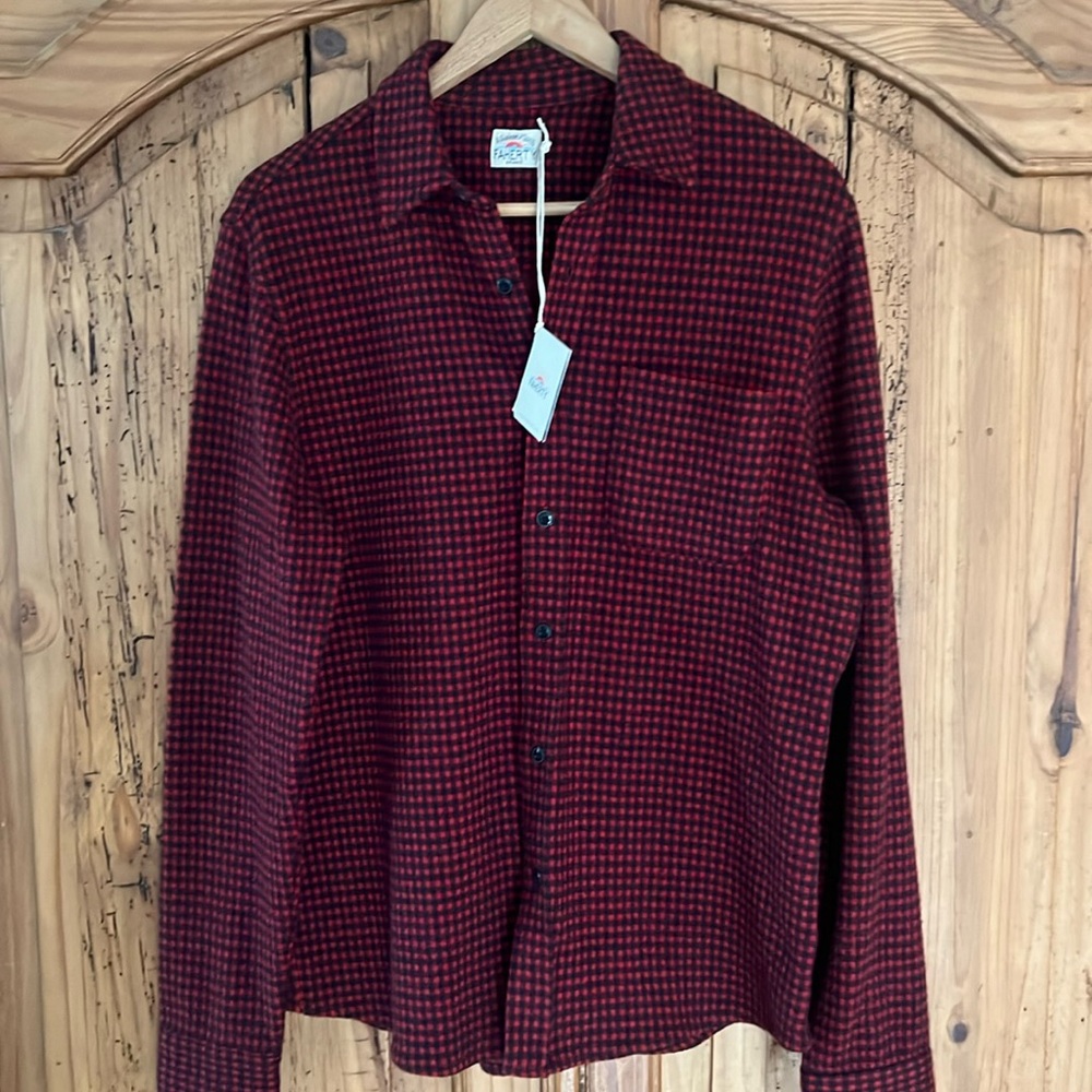 Men’s Faherty flannel shirt